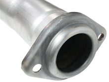 Cargar imagen en el visor de la galería, Escape Atlas aFe de 4 pulgadas con respaldo de gato aluminizado y punta negra 304 SS 11-13 Ford F-150 EcoBoost V6 3.5L (tt)