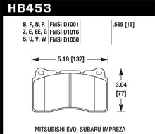 Cargar imagen en el visor de la galería, Hawk 03-06 Evo / 04-09 STi / 09-10 Genesis Coupe (Track Only) / 2010 Camaro SS HT-14 Race Front Brak