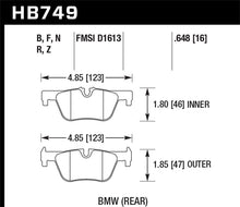 Cargar imagen en el visor de la galería, Pastillas de Freno Traseras Hawk DTC-80 13-16 BMW 328i