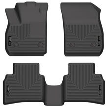 Cargar imagen en el visor de la galería, Husky Liners 21-22 Buick Envision Weatherbeater Revestimientos de piso para asiento delantero y segundo, color negro