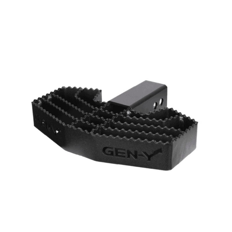 Gen-Y 2.5in Shank 3/4in Pin Holes Only Compatible w/32K Mega-Duty 500lb Capacity Serrated Hitch Step