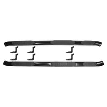 Cargar imagen en el visor de la galería, Westin 2007-2018 Toyota Tundra D-Cab (6.5 ft Bed) PRO TRAXX 5 WTW Oval Nerf Step Bars - Black