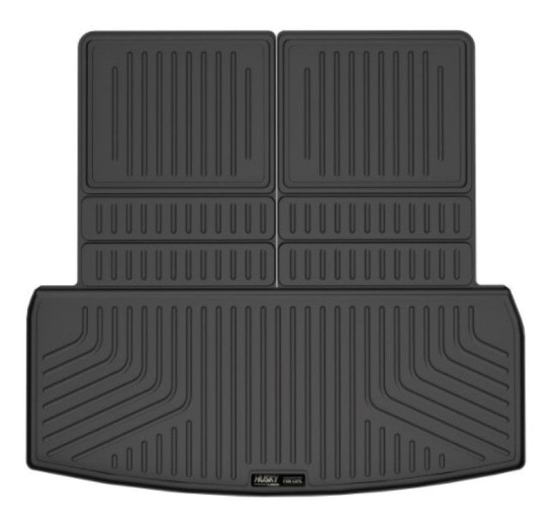 Husky Liners 20-21 Lincoln Aviator Weatherbeater Cargo Liner se adapta a la parte trasera de los asientos de la segunda fila, color negro