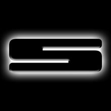 Cargar imagen en el visor de la galería, ORACLE Lighting Universal Illuminated LED Letter Badges - Matte Blk Surface Finish - S SEE WARRANTY