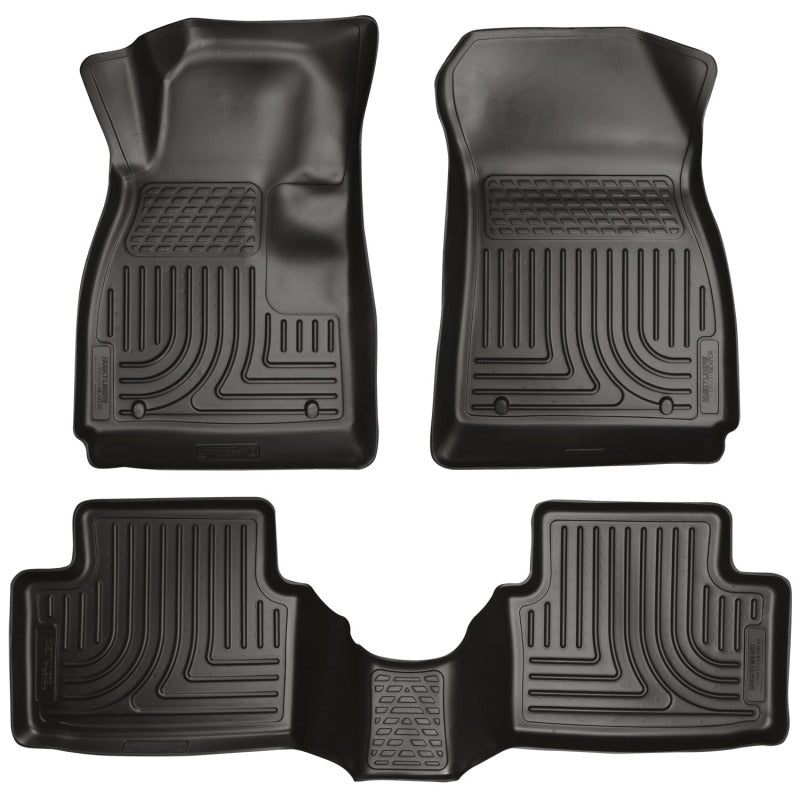 Husky Liners 2011 Buick Regal WeatherBeater Combo Revestimientos de piso negros