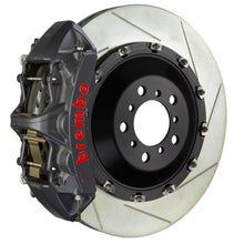 Cargar imagen en el visor de la galería, Brembo 2023 Volkswagen Tiguan R (Mk2) Delantero GTS BBK 6 pistones 405x34 Rotores de 2 piezas Ranurados - Negro H