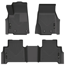 Cargar imagen en el visor de la galería, Husky Liners 2022 Jeep Grand Cherokee (nuevo estilo) Weatherbeater negro revestimiento para piso delantero y segundo asiento