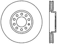 Cargar imagen en el visor de la galería, StopTech Power Slot 05-10 VW Jetta (except Wagon) Front Right Slotted CRYO Rotor