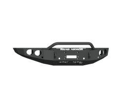 Road Armor 19-20 Ford Ranger Stealth Parachoques delantero con cabrestante con cápsulas de luz redondas/Pre-Runner - Negro