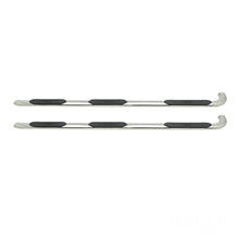Cargar imagen en el visor de la galería, Westin 15-18 Chevy Silv 25/3500 Dbl Cab (6.5ft)/Dually (8ft) Platinum 4 Oval WTW Nerf Step Bars - SS