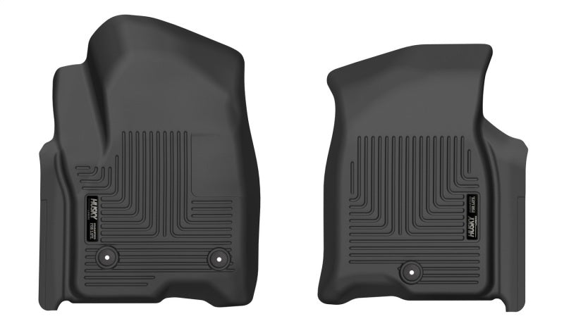 Husky Liners 21-23 Chevy Tahoe / 21-23 Cadillac Escalade X-Act Contour negro revestimiento para piso de asiento delantero