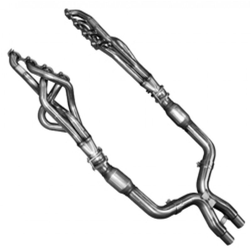 Kooks 07-10 Ford Shelby GT-500 5.4L 4V 3 pulgadas x 2 1/2 pulgadas OEM VERDE Cat SS X-Pipe Kooks HDR Req