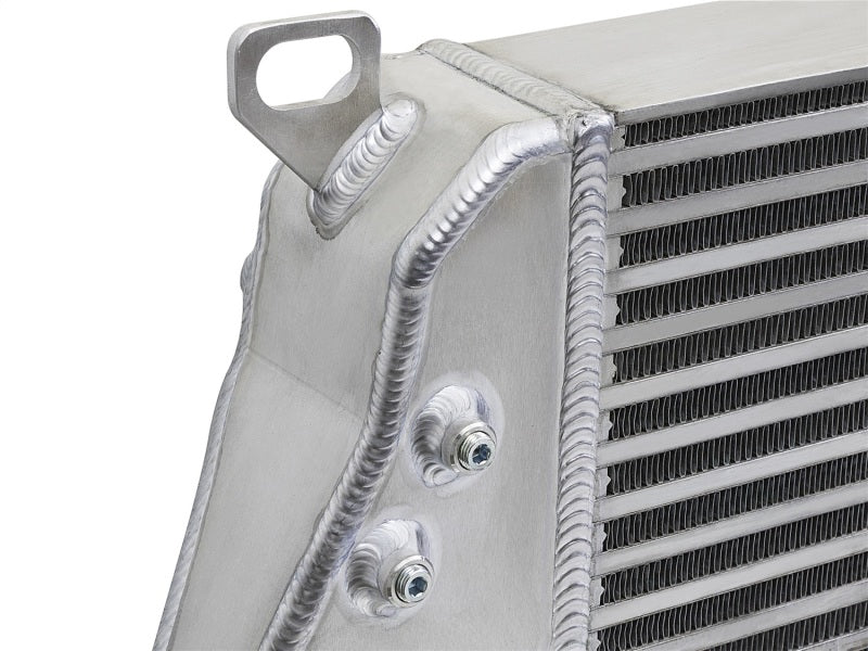 Intercooler aFe BladeRunner con tubos negros 16-17 Nissan Titan XD V8 5.0L (td)