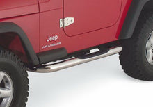 Cargar imagen en el visor de la galería, Rampage 1987-1995 Jeep Wrangler(YJ) Barra Nerf redonda de 3 pulgadas - Pulida