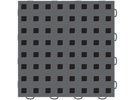 WeatherTech TechFloor - 3in x 12in Tiles(Left Loop) - Dark Grey/Black