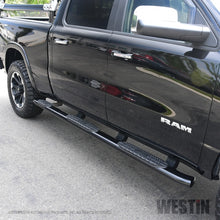Cargar imagen en el visor de la galería, Westin 19-22 RAM 1500 CC 5 pies 7 pulgadas. Cama (excepto Classic) PRO TRAXX 5 W2W Oval Nerf Step Bars - Negro
