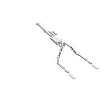 Cargar imagen en el visor de la galería, MagnaFlow Stainless Cat-Back Exhaust 2015 Chevy Silverado 2500HD 6.0L Dual Split Rear Exit 4in