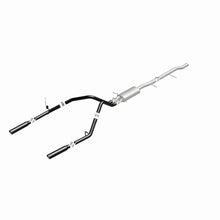 Cargar imagen en el visor de la galería, MagnaFlow SYS Cat-Back 3.5in Black Dual Split Rear Tips 10-13 Chevy Silverado / GMC Sierra 5.3L
