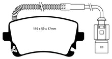 Cargar imagen en el visor de la galería, EBC 09-11 Audi A6 Quattro 3.0 Supercharged Ultimax2 Rear Brake Pads