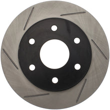 Cargar imagen en el visor de la galería, StopTech Power Slot 02-06 Cadillac Escalade / Chevrolet Avalanche 1500 Front Right Slotted Rotor