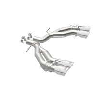 Cargar imagen en el visor de la galería, MagnaFlow 2016 Chevy Camaro 6.2L V8 Eje de carrera trasero con puntas pulidas cuádruples
