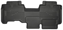 Cargar imagen en el visor de la galería, Husky Liners 09-14 Ford F150 Ext Cab WeatherBeater Revestimientos de piso para segundo asiento, color negro