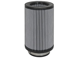 Filtro de aire universal aFe Magnum FLOW - Brida de 4 pulgadas x 9 pulgadas de altura - PDS seco