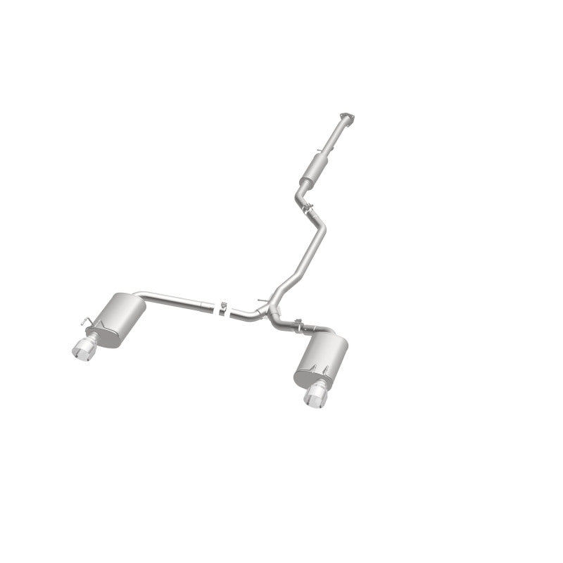 MagnaFlow Sys C/B 2015 Honda Accord 3.5L V6 2.5in SS Doble Parte Trasera Pulida Punta 4.5