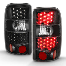 Cargar imagen en el visor de la galería, ANZO 2000-2006 Chevrolet Tahoe Luces traseras LED negro/transparente