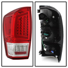 Cargar imagen en el visor de la galería, xTune 16-18 Toyota Tacoma Light Bar LED Tail Lights - Chrome (ALT-JH-TTA16-LBLED-C)