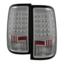 Cargar imagen en el visor de la galería, Xtune GMC Sierra 07-13 LED Tail Lights Chrome ALT-ON-GS07-G2-LED-C