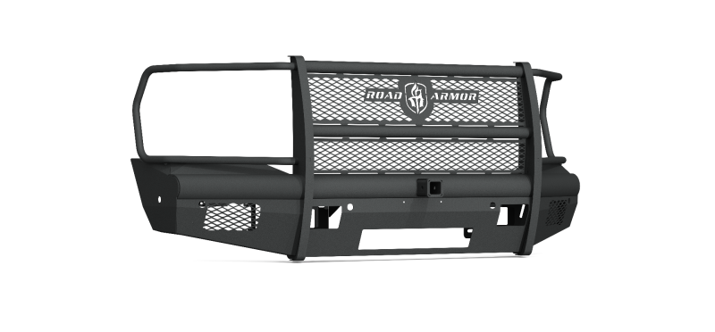 Road Armor 19-20 Ram 2500 Vaquero parachoques delantero protector completo 2 pulgadas receptor 6 sensores - Tex Blk