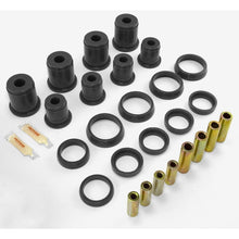 Cargar imagen en el visor de la galería, Rugged Ridge Control Arm Bushing Kit Front Black 97-06TJ