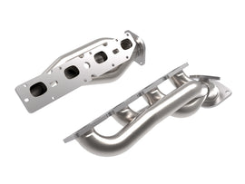 aFe Power Twisted Steel 304SS cabezal corto 19-21 Ram 2500/3500 V8-6.4L
