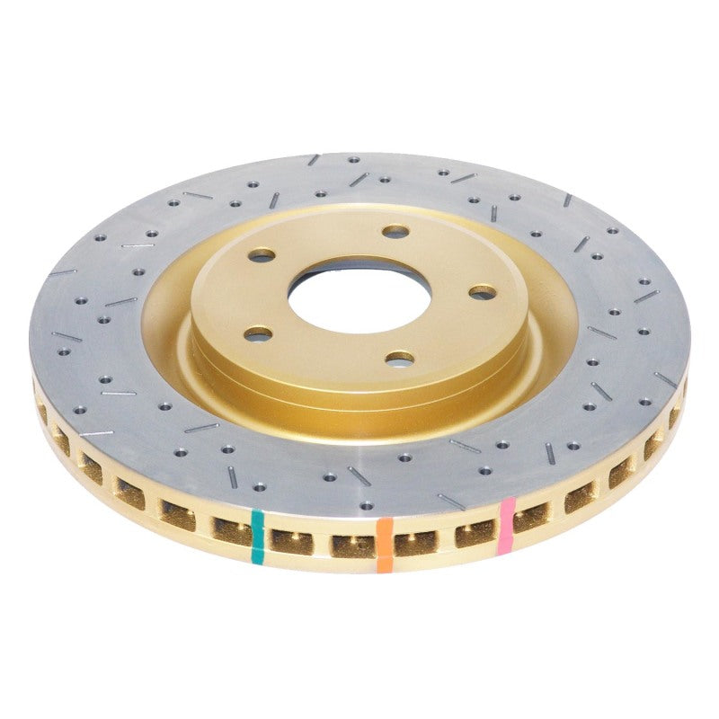 DBA 97-04 Corvette C5/C6 Rotor delantero perforado y ranurado serie 4000