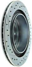 Load image into Gallery viewer, StopTech Select Sport 05-09 Subaru Legacy Select Slotted &amp; Drilled Vented Left Rear Brake Rotor