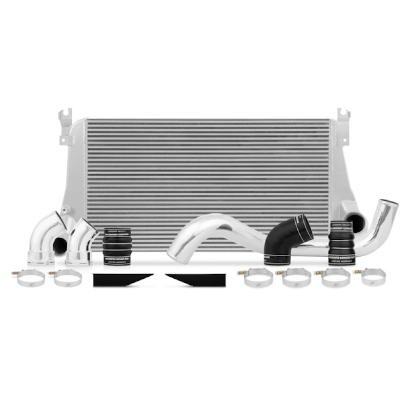 Mishimoto 06-10 Chevy 6.6L Duramax Intercooler Kit con tubos (plata)