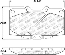 Load image into Gallery viewer, StopTech 89-96 Nissan 300ZX Street Performance Front Brake Pads