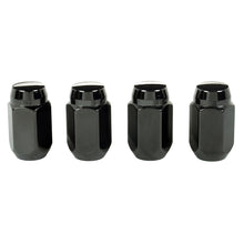 Cargar imagen en el visor de la galería, McGard Hex Lug Nut (Cone Seat) M12X1.5 / 13/16 Hex / 1.5in. Length (4-pack) - Black
