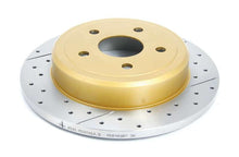 Cargar imagen en el visor de la galería, DBA 06-10 Jeep Commander Rotor trasero perforado y ranurado Street Series