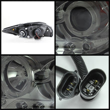 Cargar imagen en el visor de la galería, Spyder Scion TC 08-10 Projector Headlights LED Halo -Replaceable LEDs Smke PRO-YD-TTC08-HL-SM