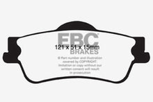 Cargar imagen en el visor de la galería, EBC 11+ Chevrolet Caprice 3.6 Ultimax2 Rear Brake Pads