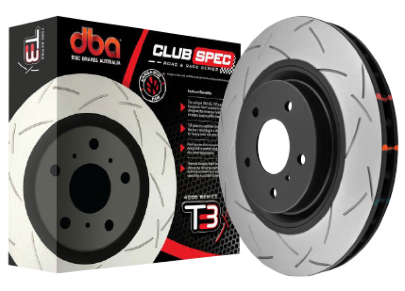 DBA 2020+ Chevrolet Corvette C8 J55 Z51 Rotor delantero ranurado serie 4000
