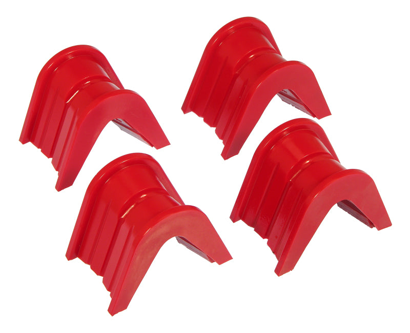 Prothane 66-79 Ford F100/250/Bronco C-Bujes 4 grados Offset - Rojo