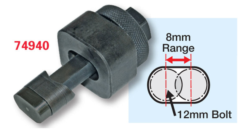 Herramienta perforadora de ranuras de 12x8 mm SPC Performance