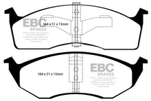Cargar imagen en el visor de la galería, EBC 95-97 Chrysler Concorde 3.3 Pastillas de freno delanteras Redstuff