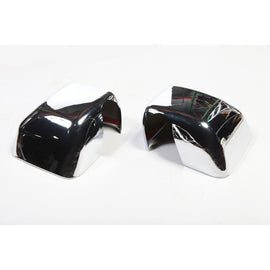 Rugged Ridge Mirror Covers Chrome 07-18 Jeep Wrangler JK