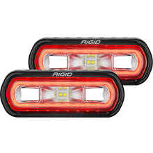 Cargar imagen en el visor de la galería, Rigid Industries SR-L Series Surface Mount LED Spreader Pair w/ Amber Halo - Universal