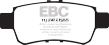 Cargar imagen en el visor de la galería, EBC 05-10 Honda Odyssey 3.5 Greenstuff Rear Brake Pads (For 11.7in. Rotors)