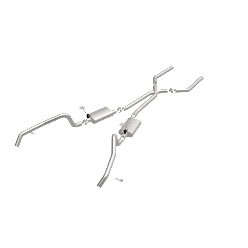 MagnaFlow Sys C/B 67-72 F-Body 2.50 pulgadas con Tru-X